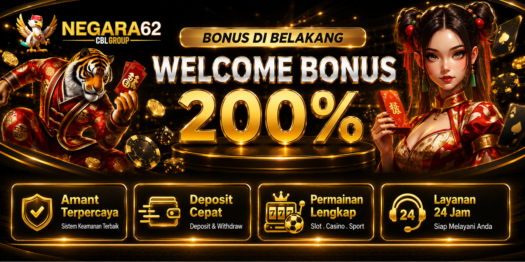 BONUS 200%